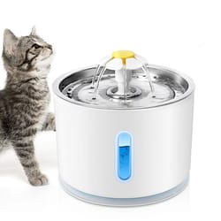 stainless steel automatic cat water fountain smart pet water dispenser for cats and dogs