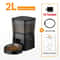 ROJECO Smart Automatic Pet Feeder For Cats And Dogs Dry Food Dispenser 5