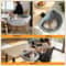 SpaceNest Cat Desk Hammock Foldable Semi Circular Cat Perch For Home Office Cats 1