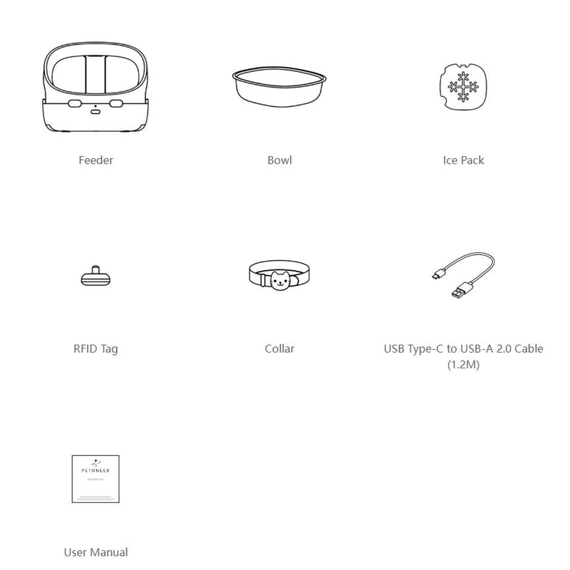 Petoneer NutriCare Smart Pet Feeder App Controlled Automatic Cat And Dog Feeder For Multi Pet Homes 1
