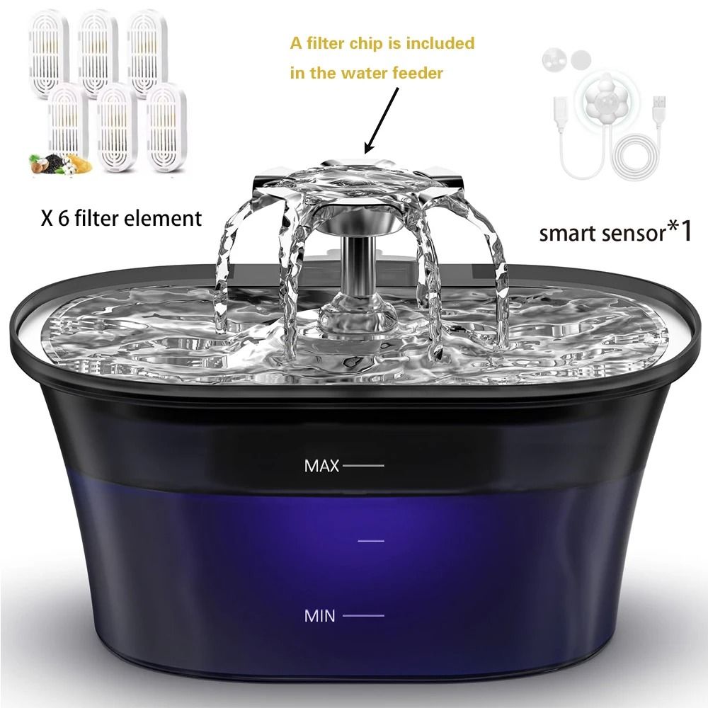 PureFlow Pet Water Fountain 25L USB Automatic Drinking Fountain For Cats And Dogs 5