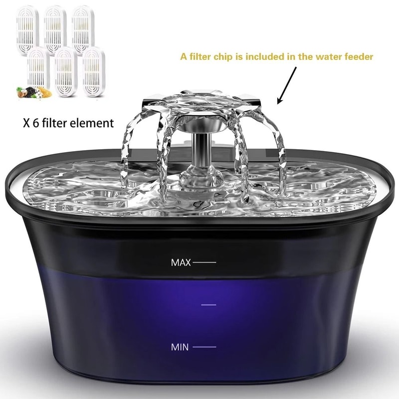 PureFlow Pet Water Fountain 25L USB Automatic Drinking Fountain For Cats And Dogs 4