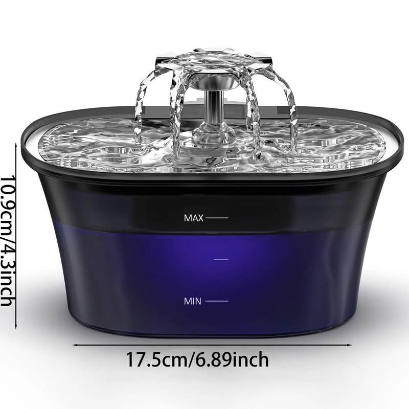 PureFlow Pet Water Fountain 25L USB Automatic Drinking Fountain For Cats And Dogs 9