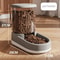 FreshFlow Automatic Pet Water Dispenser And Food Feeder Set For Cats And Dogs 3