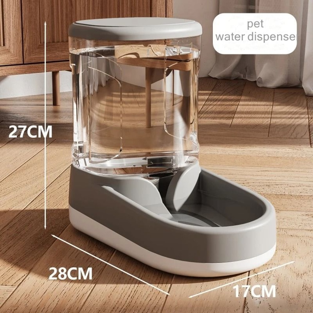 FreshFlow Automatic Pet Water Dispenser And Food Feeder Set For Cats And Dogs 5