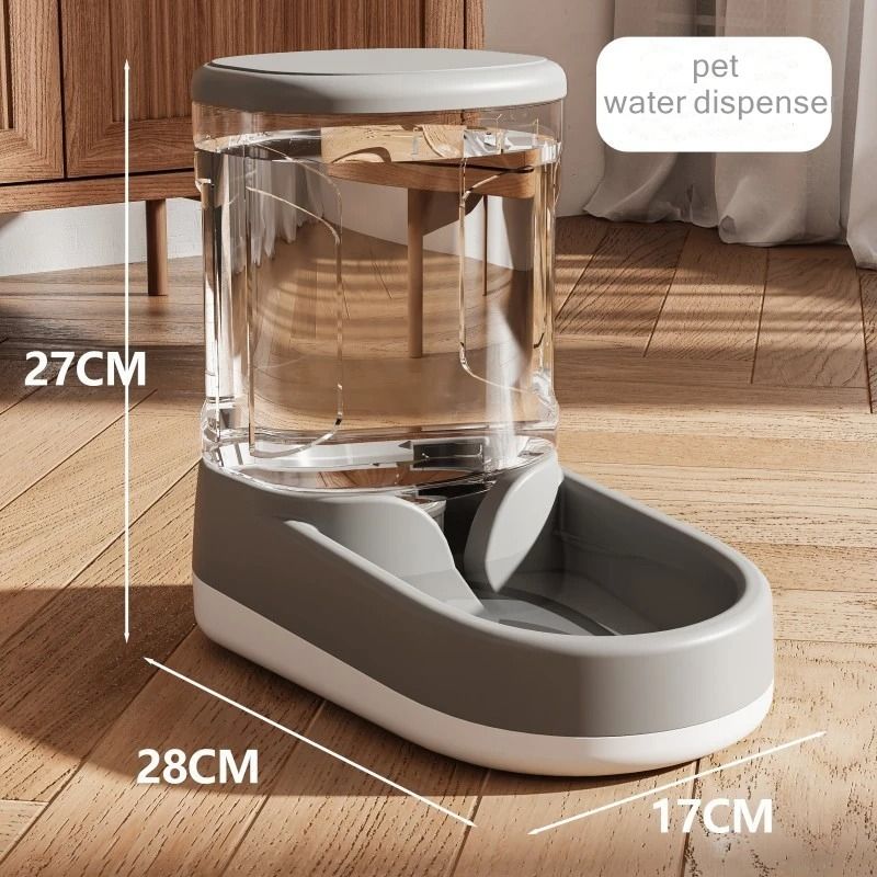 FreshFlow Automatic Pet Water Dispenser And Food Feeder Set For Cats And Dogs 5