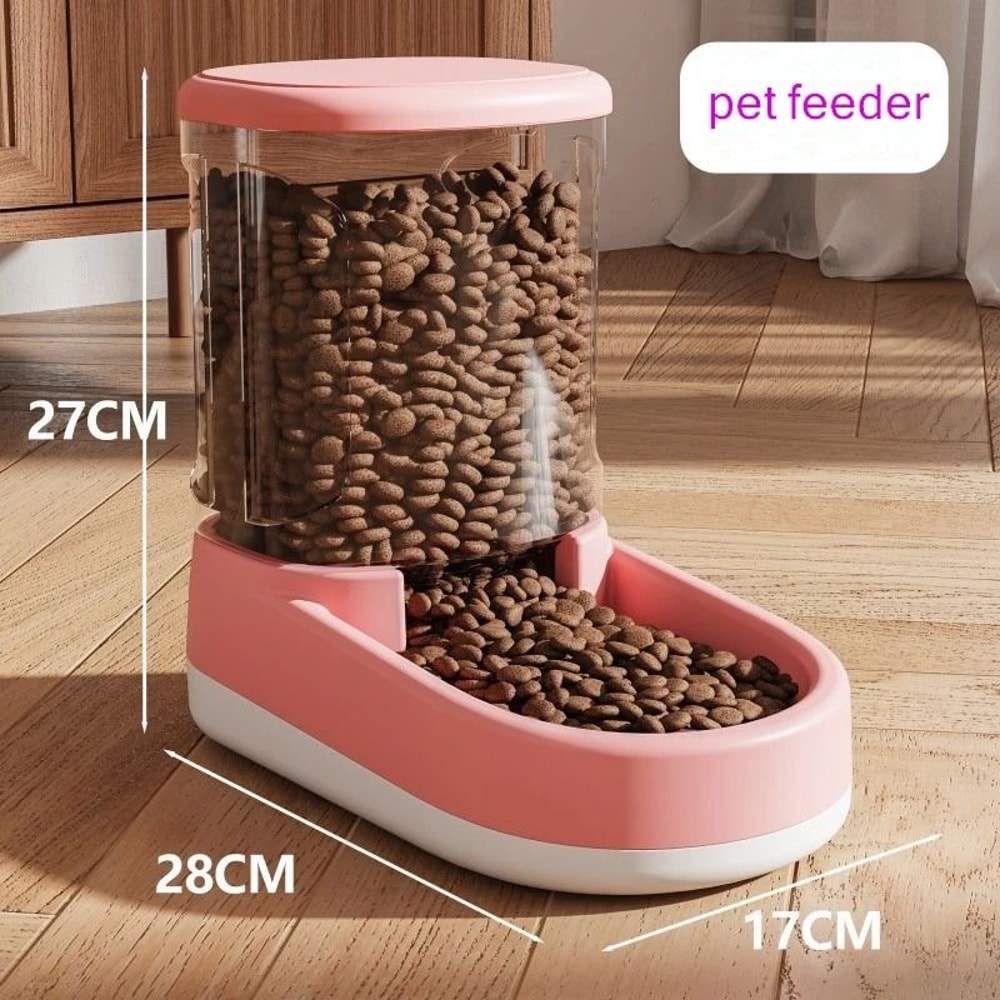 FreshFlow Automatic Pet Water Dispenser And Food Feeder Set For Cats And Dogs 1