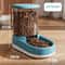 FreshFlow Automatic Pet Water Dispenser And Food Feeder Set For Cats And Dogs 2