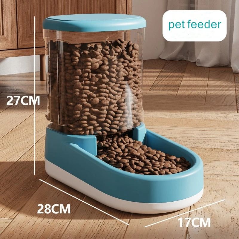 FreshFlow Automatic Pet Water Dispenser And Food Feeder Set For Cats And Dogs 2