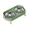 Elevated Ceramic Cat Bowls Double Set With Anti Tip Neck Care Design 4