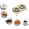 Elevated Ceramic Cat Bowls Double Set With Anti Tip Neck Care Design 8