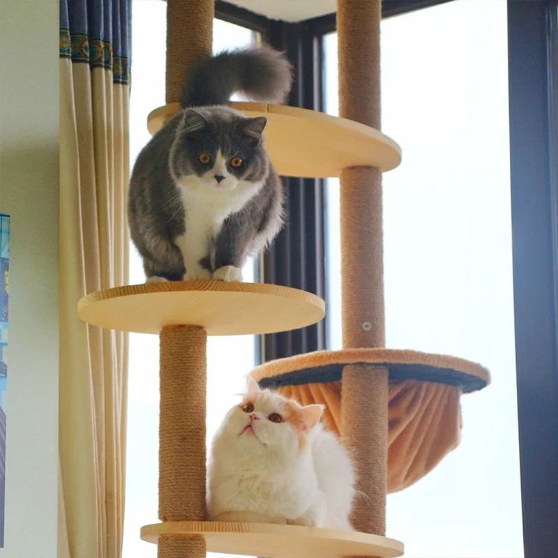 DIY Sisal Cat Scratching Post Replacement For Cat Trees And Climbing Frames 16