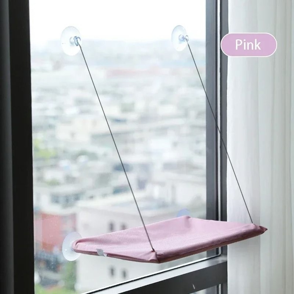 Heavy Duty Window Cat Hammock Hanging Bed For Indoor Cats 4