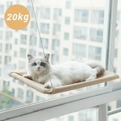 heavy duty window cat hammock hanging bed for indoor cats