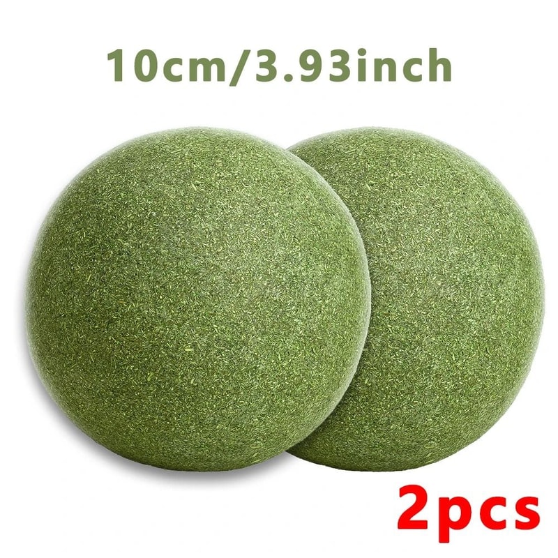 Natural Catnip Balls Lickable Chew Toy And Snack For Cats 4