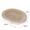 Oval Corrugated Cat Scratching Board And Lounge Bed For Indoor Cats 8