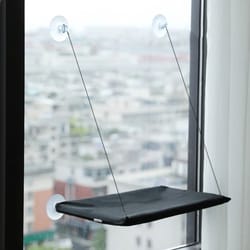 ultra soft cat window hammock bed cozy mounted perch for indoor cats
