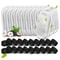 40 Pack Cat Water Fountain Replacement Filters And Sponges For Stainless Steel Pet Fountains 6
