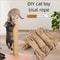 Natural Jute Rope Cat Scratcher Replacement For Cat Trees 9