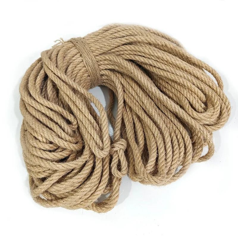 Natural Jute Rope Cat Scratcher Replacement For Cat Trees 5