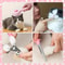 8 Piece Pet Grooming Kit With Self Cleaning Cat Brush And Nail Clippers 3