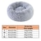 Plush Donut Pet Bed For Cats And Small Dogs 2