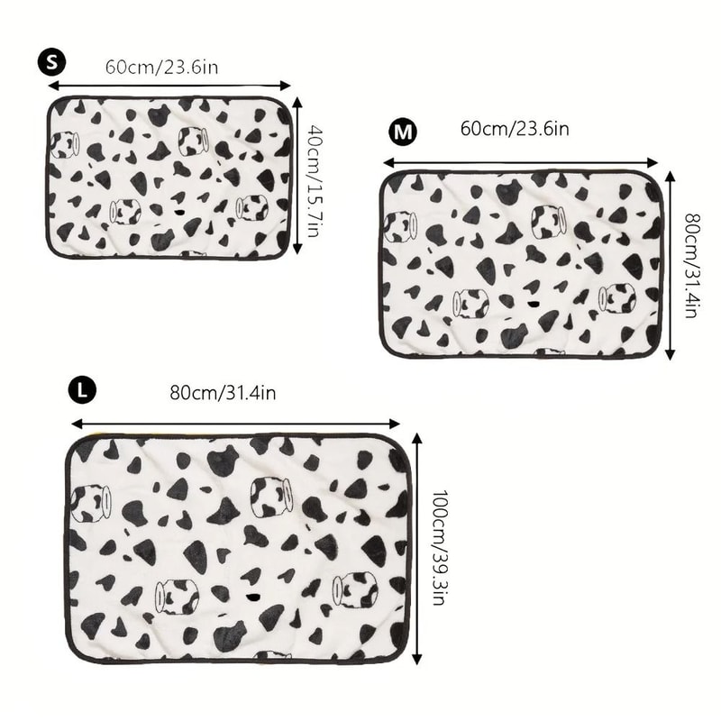 Warm Plush Pet Blanket Bed Mat For Cats And Small Dogs 8