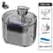 USB Automatic Cat Water Fountain With Quiet Recirculating Filter 8