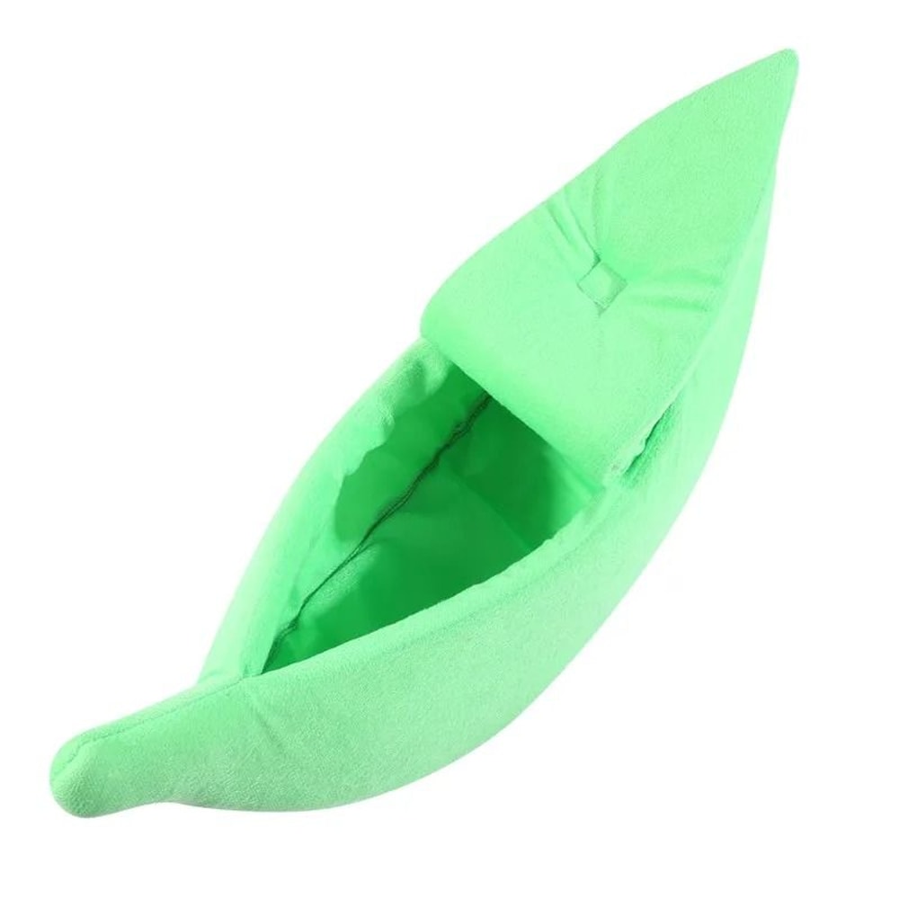 Banana Shape Cozy Cat Bed For Indoor Cats And Small Dogs 4