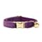 Personalized Velvet Cat Collar With Name Engraving And Bell 26