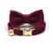 Personalized Velvet Cat Collar With Name Engraving And Bell 27