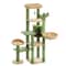 Large Cat Tree Tower With Big Hammock And Scratching Posts 9