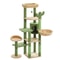 Large Cat Tree Tower With Big Hammock And Scratching Posts 9