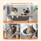 Large Cat Tree Tower With Big Hammock And Scratching Posts 10