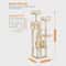 Multi Level Cat Tree Tower With Hammock Condo And Scratching Posts 10