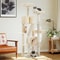 Multi Level Cat Tree Tower With Hammock Condo And Scratching Posts 11