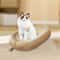 Sisal Cat Scratcher Lounge Board With Interactive Ball Toy 3