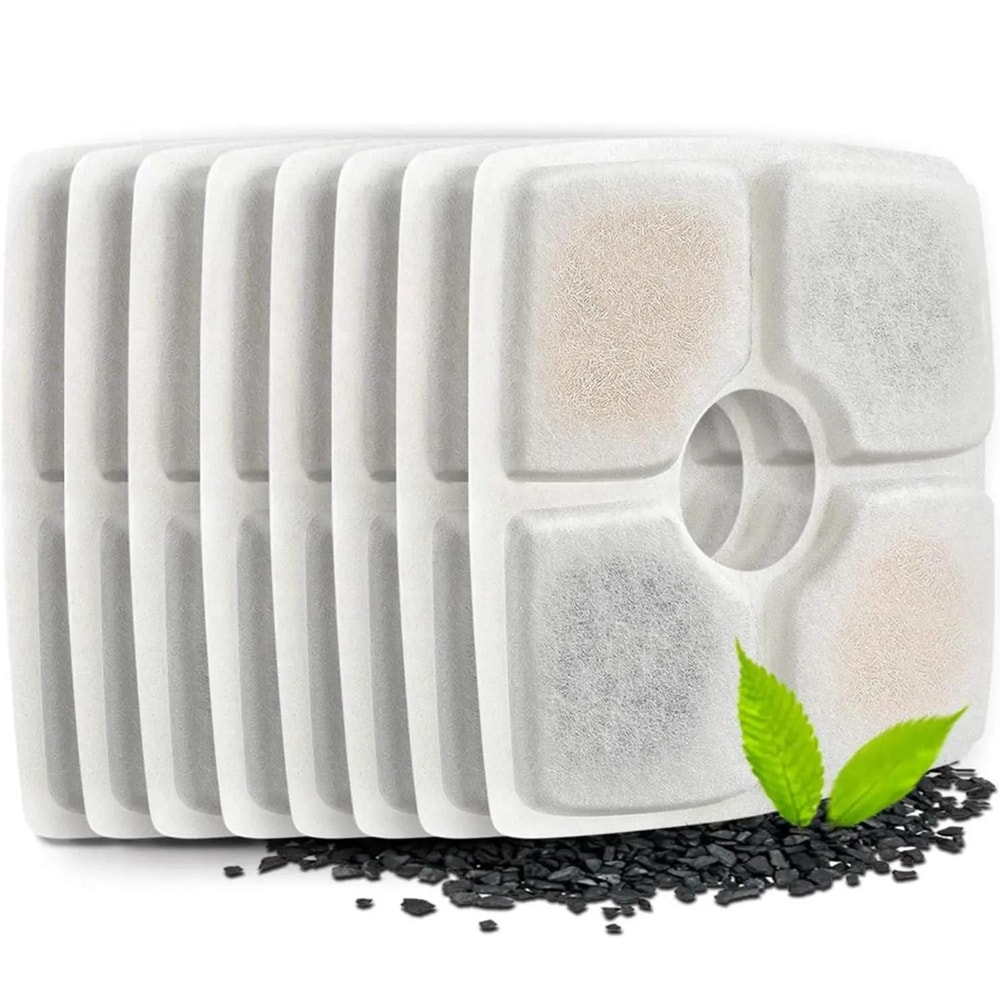 Multi Layer Activated Carbon Cat Water Fountain Replacement Filters 2