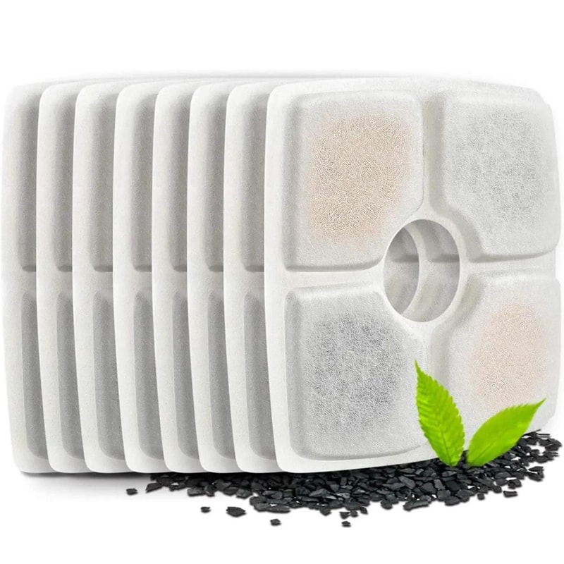 Multi Layer Activated Carbon Cat Water Fountain Replacement Filters 2