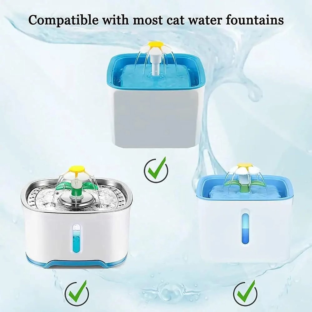 Multi Layer Activated Carbon Cat Water Fountain Replacement Filters 5