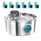 108oz Automatic Pet Water Fountain Stainless Steel Wireless Cat And Dog Drinking Fountain 5