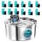108oz Automatic Pet Water Fountain Stainless Steel Wireless Cat And Dog Drinking Fountain 7