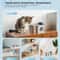 108oz Automatic Pet Water Fountain Stainless Steel Wireless Cat And Dog Drinking Fountain 8