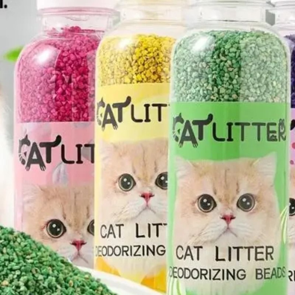 Cat Litter Deodorizing Beads Long Lasting Litter Box Freshener Granules 9