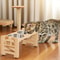 Adjustable Elevated Pet Feeder With Stainless Steel Bowls For Cats And Small Dogs 7