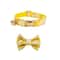 Personalized Cat Collar With Bowknot Adjustable Soft Safety Pet Collar 13
