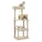 Multi Level Cat Tree Tower With Hammock And Scratching Posts For Indoor Cats 4