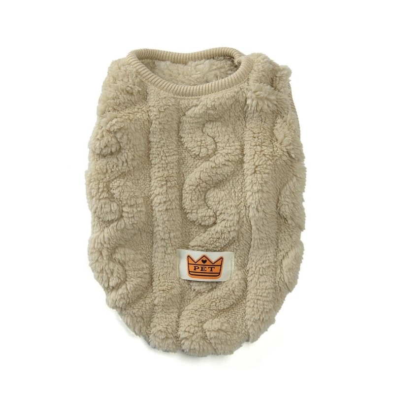 Warm Cat Sweater For Sphynx Cats Soft Fleece Pet Pullover For Small Dogs And Kittens 3