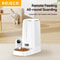 ROJECO 4L Automatic Cat Feeder With 360 Degree Camera WiFi Smart Pet Food Dispenser 0