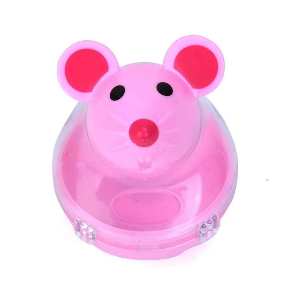 Interactive Cat Treat Puzzle Toy Mouse Tumbler Slow Feeder Ball For Cats And Kittens 1